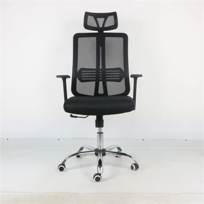 Stoel met hoge rugleuning